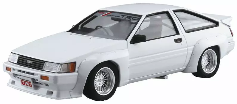 Aoshima Bunka Kyozaisha 124 The Tuned Car Series No.62 Toyota TRD AE86 Corolla Levin N2 Технические характеристики 1983 Пластиковая модель