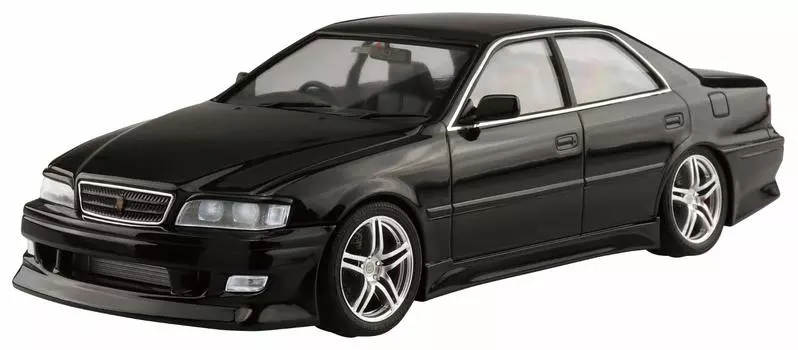 Aoshima Bunka Kyozaisha 124 The Tuned Car Series № 10 Toyota VERTEX JZX100 Chaser Tourer V 1998 Пластиковая модель