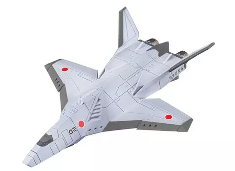 Aoshima Bunka Kyozaisha Godzilla x Mechagodzilla Shirasagi набор из 3 машин Общая длина 110 мм пластиковая модель AC-3 приблизительно. Цветовая кодировка GO-04