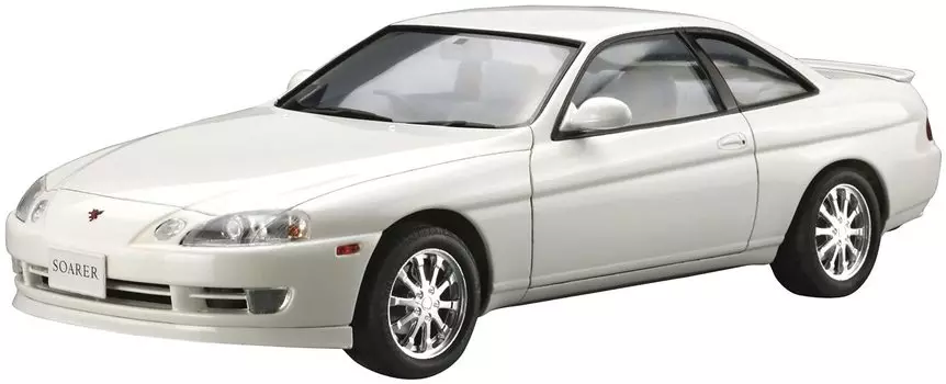 Aoshima Bunka Kyozaisha Модель автомобиля серии Toyota JZZ30 Soarer Twin Turbo L 1991 года, пластиковая модель 1/24 № 131 2.5GT