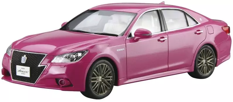 Aoshima Bunka Kyozaisha The Model Car Series Toyota Crown Athlete G Plastic Model 1/24 No.42 GRS214/AWS210 15
