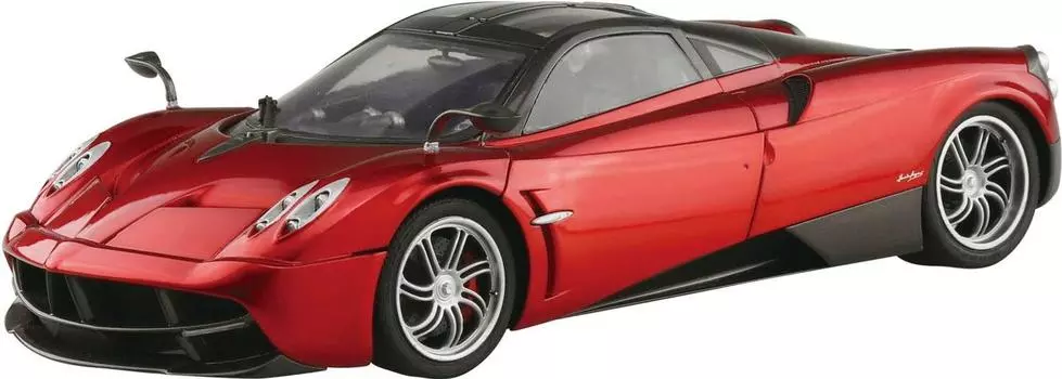 Aoshima Bunka Kyozaisha The Supercar Series Pagani Huayra 2012 Пластиковая модель черного цвета 1/24 № 02