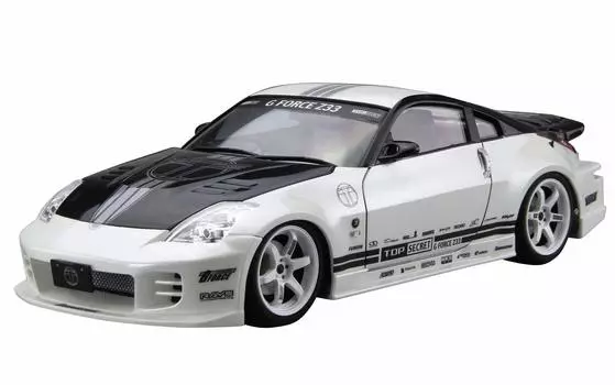 Aoshima Bunka Kyozaisha The Tuned Car Series Nissan Top Secret Z33 Fairlady Z 2005 Пластиковая модель 1/24 № 33