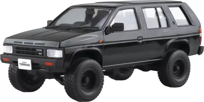 Aoshima Bunka Kyozaisha The Tuned Car Series Nissan WD21 Terrano Пластиковая модель 1/24 No.92 Lift-up 91 (Машина)