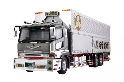 Aoshima Bunka Kyozaisha Value Deco Truck Extra Series Yoshida Transport Marumon Line Пластиковая модель 1/32 №9
