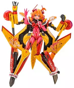 Aoshima Bunka Kyozaisha VFG Macross Delta Siegfried Freya Vion Высота 143 мм пластиковая модель VF-31J приблизительно. Цветовая кодировка MC-14