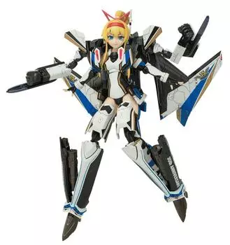 Aoshima Bunka Kyozaisha VFG Macross Delta Siegfried 35th Anniversary Высота 155 мм пластиковая модель VF-31J приблизительно. Цветовая кодировка MC-02 белый