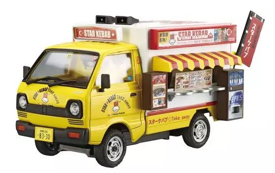 AOSHIMA Мобильная серия продаж Star Kebab Пластиковая модель Литье Цвет 1/24 № 6