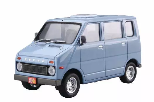 AOSHIMA Модель автомобиля серии Honda VA Life Step Wagon 1974 Пластиковая модель 1/20 № 74