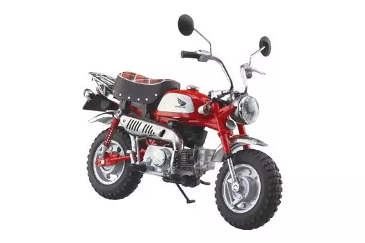 AOSHIMA Skynet Completed Bike Honda Monkey Limited Monza Red 1/12