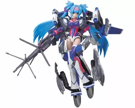 AOSHIMA VFG Macross Frontier Super Messiah Clan Высота клана 155 мм пластиковая модель VF-25G приблизительно. Цветовая кодировка MC-07