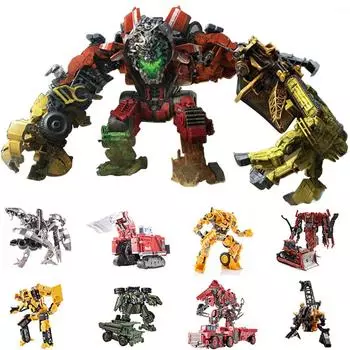 AOYI 8in1 BMB KO Studio Series SS Devastator Transformation Action Figure Детские игрушки Шедевр Фильм Модель Деформация Автомобиль Робот with retail box