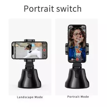Apai Genie Smart Face Tracking Mobile Phone Selfie Stick Intelligent Follow Gimbal 360 Rotation For Phone Vlog Live Video Record