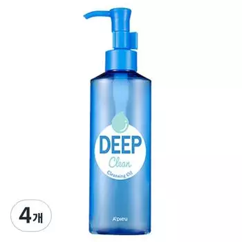 APIEU Deep Clean Очищающее масло, 160 мл, 4 шт.