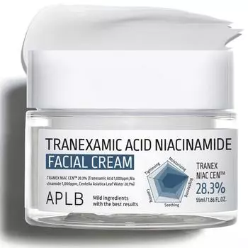 APLB Крем для лица с ниацинамидом и транексамовой кислотой 55 мл #55ml 1PCS