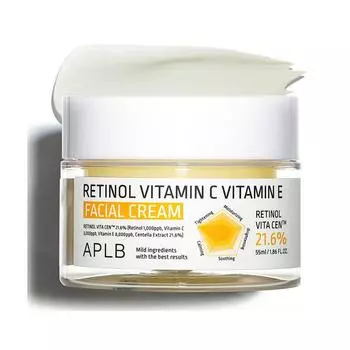 APLB Крем для лица с ретинолом, витамином С и витамином Е, 55 мл #55ml 1PCS