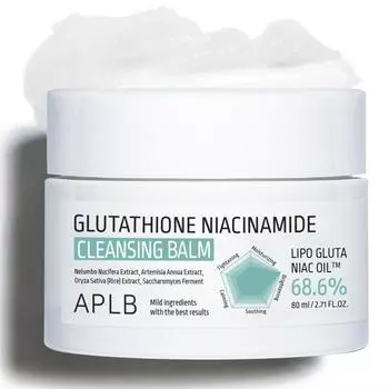 APLB Очищающий бальзам с глутатионом и ниацинамидом 80 мл #80ml 1PCS