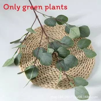 Apple Leaves Artificial Eucalyptus Robusta Smith For Wedding Party Decor