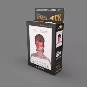 APPLEONE в пазле из 120 деталей ALADDIN SANE с карточкой получения деталей [Сделано в Японии] (10x14,7см) 120-016