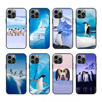 Applicable To IPhone16 Mobile Phone Case New XR Animal Cute Penguin Mobile Phone Case Personalized Creative Mobile Phone Case iPhone13
