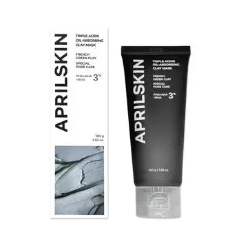 April Skin Triple Pore Reduction Mud Pack Sebum Absorption, 1 Piece, 1 Piece