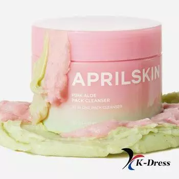 Aprilskin Очищающее средство с розовым алоэ 120 г 1 PCS