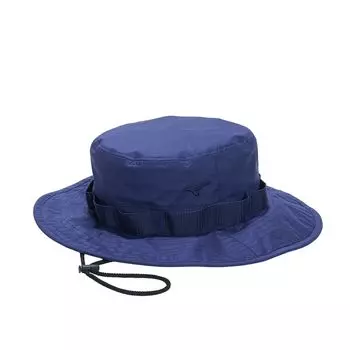 Aqua Block Safari Hat with Water Unisex B2JWB002 Estate Navy [Mizuno] Built-in Sunshade, Repellent, Outdoor, Climbing,