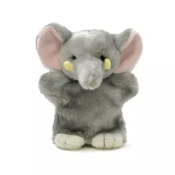 AQUA Plush Safari Hand Dance Elephant 11 00120205 (Hand Puppet)