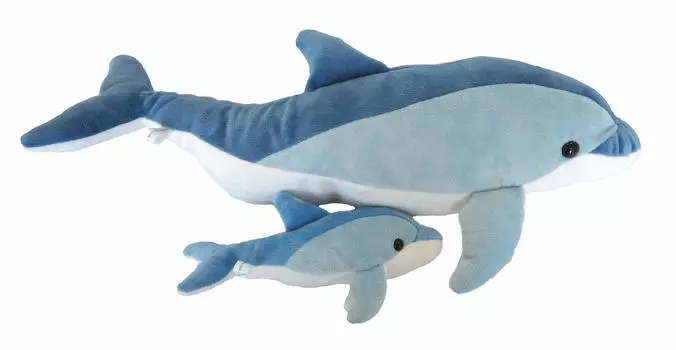 AQUA stuffed toy Sense of Wonder Dolphin will be born
