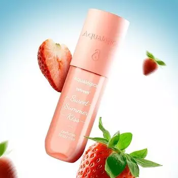Aqualogica Refresh+ Sweet Summer Kiss Парфюмированный спрей для тела с земеей и гиалуроновой кислотой 150 мл| 150 ml