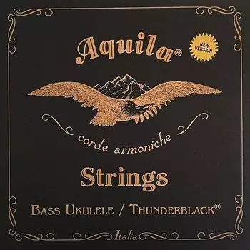 Aquila Ukulele комплект струн для бас-гитары 140U AQ-BUB чёрный