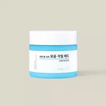 Arc Derma Laha & Cica Pore Dead Skin Pads 60 sheets, 1 piece