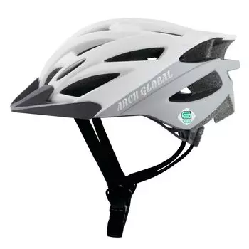 Arch Global FIDES Bicycle SG for Adults and and Made with PC Adjustable SG with Sun for Road and Official Manufacturer Fits Standard Helmet,