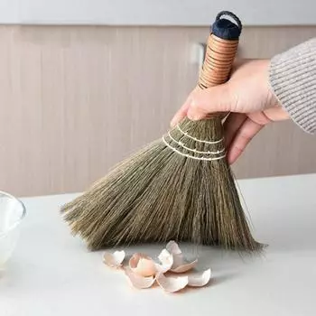 Archaize Мех Бытовые инструменты для уборки Мягкая метла для волос Чистый совок для мусора Подметание деревянного пола