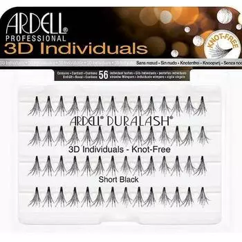 Накладные ресницы Ardell Individual 3D Position короткие черные