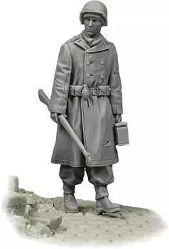 ARDENNES MINIATURE US Army Infantry Infantry with ammunition box Resin kit AR35067 1/35 No.3