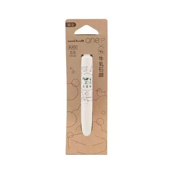 Area Limited Milk Soap x шариковая ручка Mitsubishi Pencil Uniball One P черная 3028 0,5 мм [молоко]