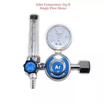 Аргоновый регулятор Манометр G5/8 G3/4 Регулятор аргоновой сварки MIG TIG Connection G3/4
