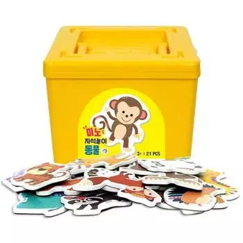 Магнитная игрушка Ariatti Minnow, 21 деталь, 1 набор, популярные корейские пазлы