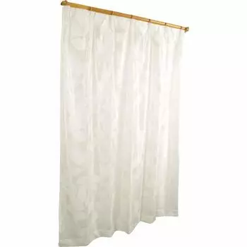 Arie Lace 1 Leaf Mirror Width 150cm x Length 547546 (Arie) Curtains, Panel, Pattern, Washable, Lace, L-Rex, Ivory, 176cm, слоновая кость