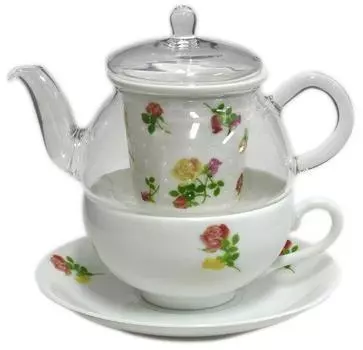 Arita Ware Tea for One June Rose TFO-003