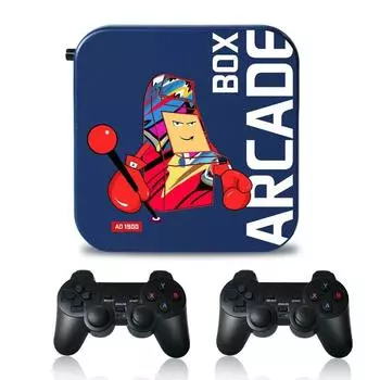 Аркадная приставка, портативная игровая консоль для Psp Ps Naomi Cla, 4k Hd дисплей на ТВ, эмулятор игровой приставки, консоль, подарок от друга