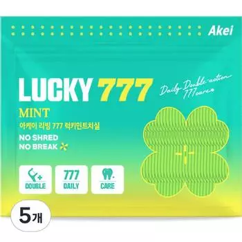 Arkay Living 777 Зубная нить Lucky Mint, 777 шт., 5 шт.