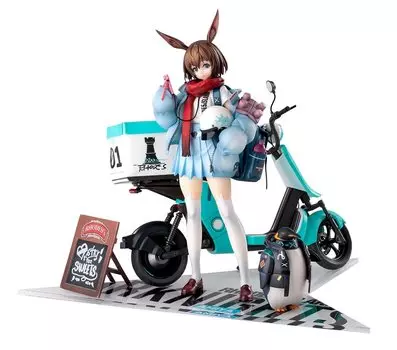Arknights Amiya Apprentice Deliveryman Deluxe Edition Scale PVC ABS Painted Complete Figure VER. 1/7 и
