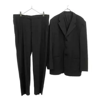 ARMANI COLLEZIONI Made in Italy Wool Blend suit Setup black Men s Used