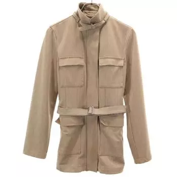 ARMANI JEANS made in Italy Comfort Fit Jacket 38 Brown Women Used