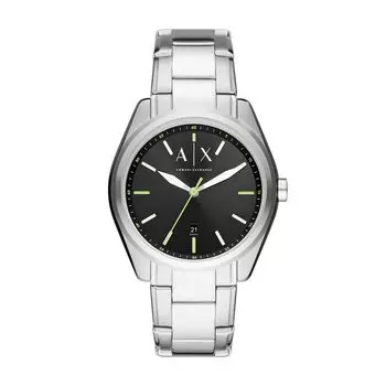 Armani Watch GIACOMO AX2856 Silver Genuine Imported Product [AX Exchange] Men s