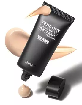 Армейский крем BB, который заметят Vercury BB Cream Foundation Concealer Sunscreen Acne Scars Blue Beard Hide 30 г [первый мужской, но не женский] Мужской