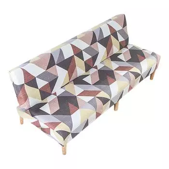 Armless Sofa Cover Armless Sofa Covers Stretch Couch Covers Sofa Bed Slipcover Furniture Protective Cover For L-Shaped Sofa красный