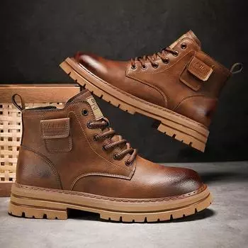 Army Boots Offer Work Safety Shoes Men Cheap Shoes Clearance Free Shipping Mens Shooes Men Motorcycle Boot Men s Ankle Man 39